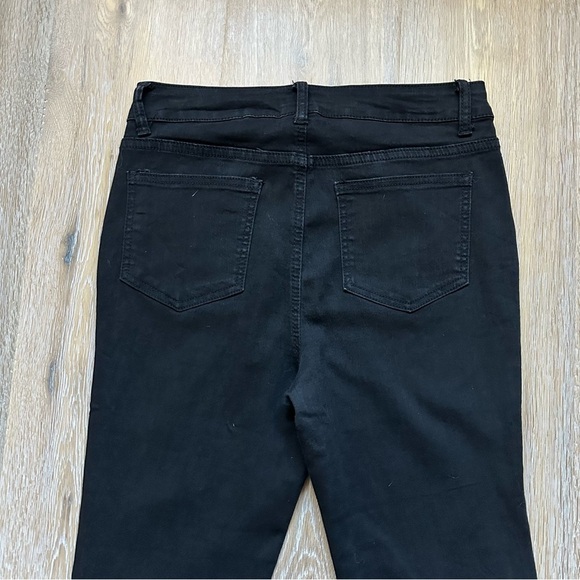 Needle & Cloth Black High Rise Skinny Jeans Jeggings Lightweight Stretch -Size 8 - Picture 7 of 11